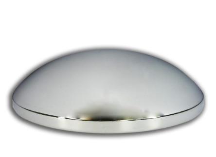 Universal 9-1/4″ Chrome Rear Hubcap - Suits Mack 26mm Height