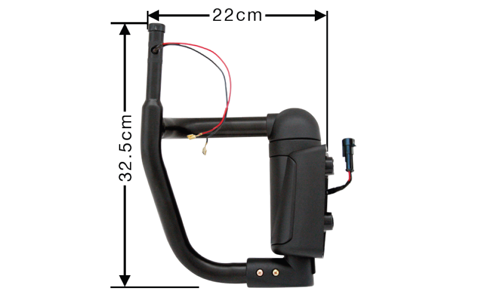Mitsubishi Mirror Arm Short L/H -  Fuso Canter FEA. FEB and FEC models 2011 On.