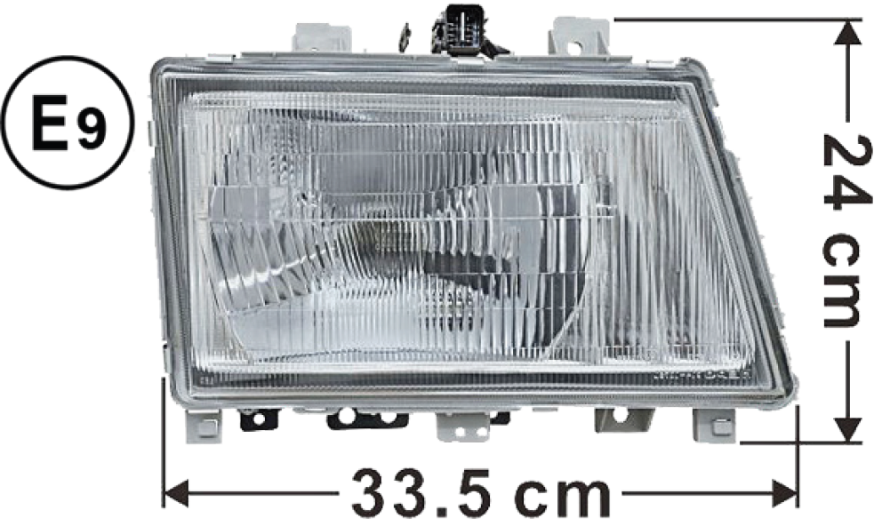 Mitsubishi Headlight R/H - Canter FE7 FE8 2005 to 2010