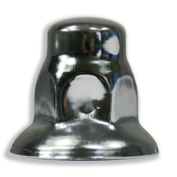 Watts Wheels 33mm Chrome, Flat, Wide Flange Nutcover Blister Pack of 10