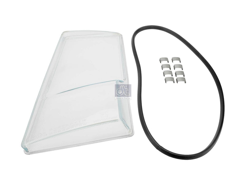 Volvo Headlight glass L/H - FH 12 2001-2005, FM 9 2001-2005, FM 12 2001-2005