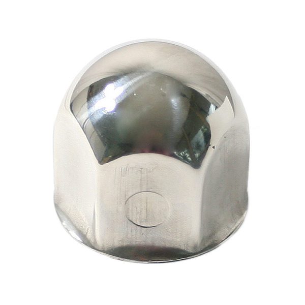 Watts Wheels 41mm Stainless Steel Front Nut Cover Blister Pack of 10