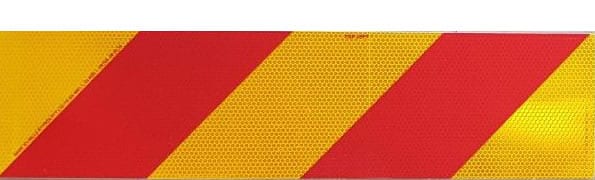 CLS 1 Strip Rear Marker 650mm x 150mm Aluminium Left