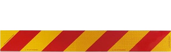CLS 1 Strip Rear Marker Plate 800mm x 100mm Right