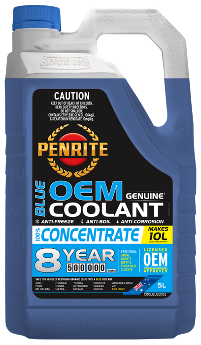 Penrite Blue OEM Coolant Concentrate 5 Litres