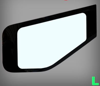 Mitsubishi Door Glass Lower Outer L/H - Fighter 2008 on