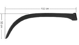 Hino Fender L/H - Pro 500 Series 2003 On