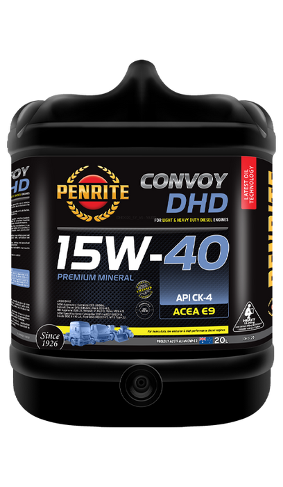 Penrite Convoy Diesel DHD 15W40 - 20 Litres
